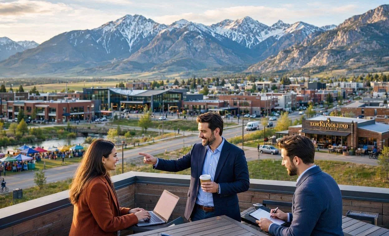 A view of the Colorado Rocky Mountains representing the business landscape and entrepreneurial spirit in the state.