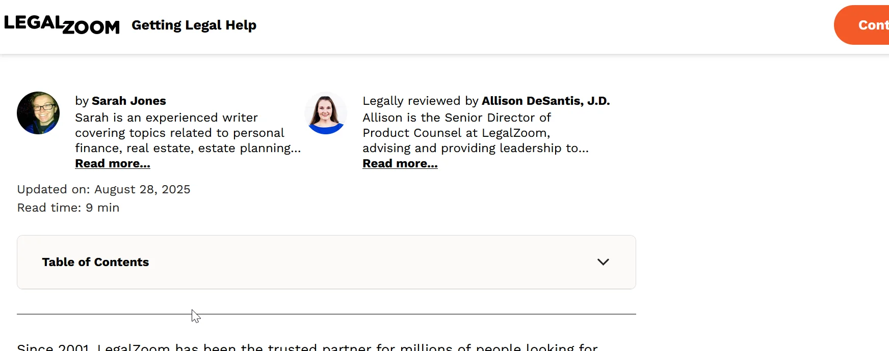 LegalZoom reviews showing the marketplace approach to legal services